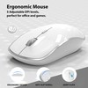 J JOYACCESS Wireless Keyboard and Mouse, Slim Wireless Keyboard Mouse