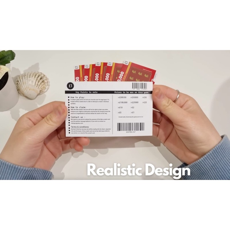 Gender Reveal Scratch Cards (It's a Girl)