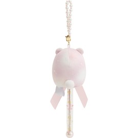 San-X Sumikko Gurashi "Sleepless Night's Sumikko Magic Salon" Magic Stick Hanging Plush, Shirokuma MO71301, Size: H 5.5 x W 2.0 x D 1.8 inches (14 x 5 x 4.5 cm)
