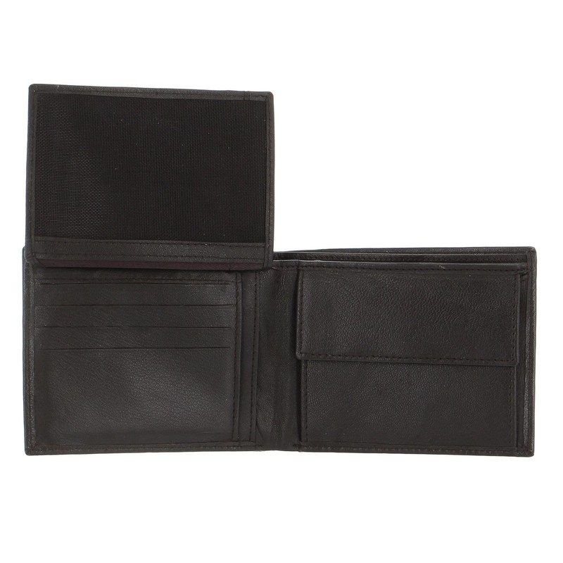 BRUNO BANANI mens moneybag purse wallet black