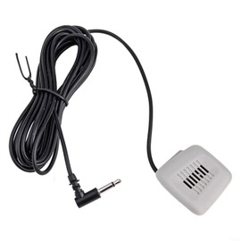 SPORTARC Externes Auto-Mikrofon, Car Microphone Stereo tragbares auto mikrofon, 3.5mm, Autodach-Panel, 50 Hz - 20 kHz for Car Radio Navigation BT DVD Radio