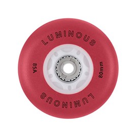 Luminous Inline Wheel Red 110mm 85A 3pk