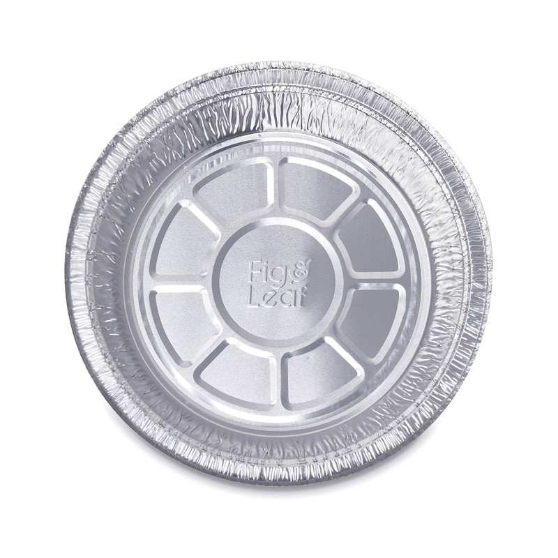 (60 Pack) Premium 7-Inch Round Foil Pans with Board Lids