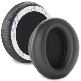 Cowin E7 Ersatz-Ohrpolster, rund, kompatibel mit COWIN E7/E7 Pro Active Noise Cancelling-Kopfhörern, weiches Proteinleder und Geräuschisolierung, Memory-Schaum-Ohrpolster