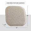 Elegant Comfort 8 Pack Chair Cushion Covers - Skid-Proof Rubber