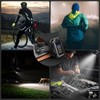 Vefhby Clip on Flashlight, 8 Modes Running Light for Runners
