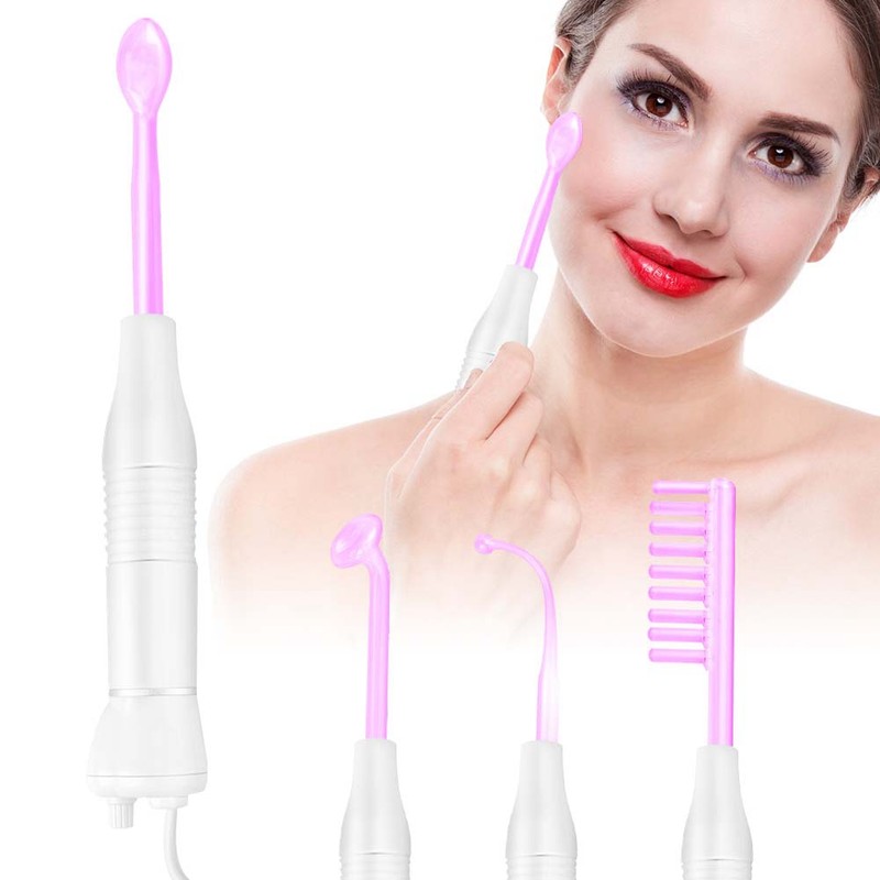 High Frequency Electrotherapy Purple Light Skin Tightening Beauty Machine Facial