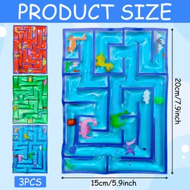 Sensory Labyrinth Squeeze Toys, Gel Labyrinth Sensory Toy, Gel-Filled Sensory Play Toys, Fidget Toy, Squeeze Toy for Autism, Autistic Children, Anxiety