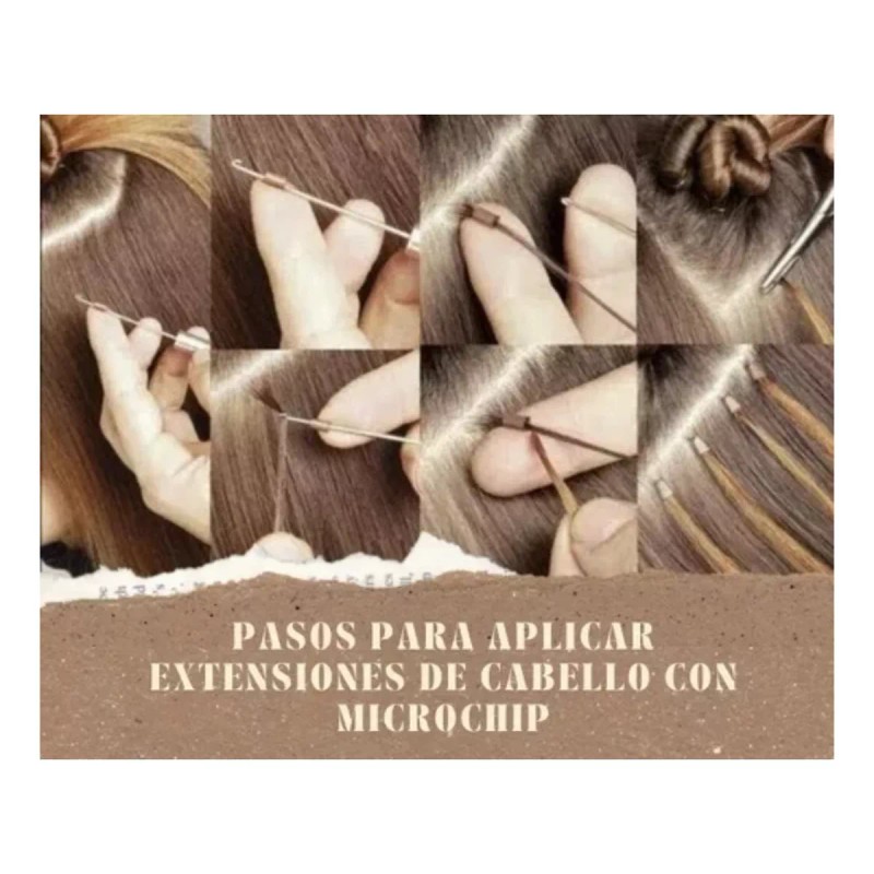Ari Microchips Jumbo Y Mediano Para Aplicar Extensiones