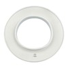 TYGERIX® White EPDM Rubber Rosette Cover for Pipes of 120