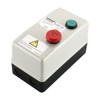 Baomain Magnetic Starter HUEB-16K AC 220V Coil 8.5A-10A-12.5A, 3-Pole Push