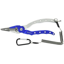 Kahara Japan 6.5 Inch Heavy Duty Aluminum Pliers, Ecstatic Blue