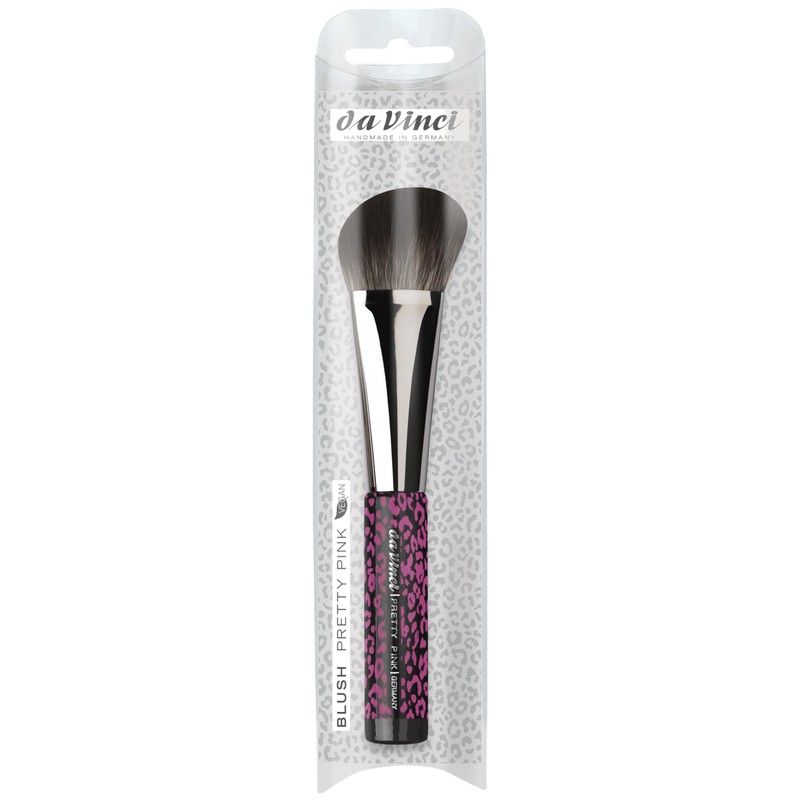 da Vinci, Pretty Pink Blush Brush, Slanted Extra Fine Vegan