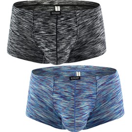 IKINGSKY - Calzoncillos tipo calzones elásticos para hombre, sexy, de talle bajo, para hombre, Varios colores, XX-Large