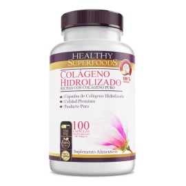 Colageno Puro Hidrolizado Premium 100 Capsulas Sin Sabor