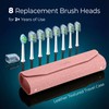7AM2M Sonic Electric Toothbrush for Adults&Teens with LED Screen, 5