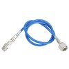 1m/3.3ft Soda Water Adapter Hose Kit Blue W21.8‑14 CO2 Hose