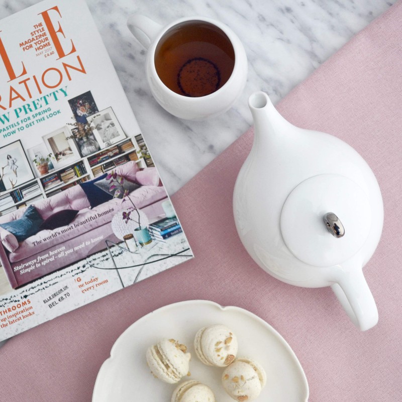 Maia Ming Designs Eva Teapot, Glossy White