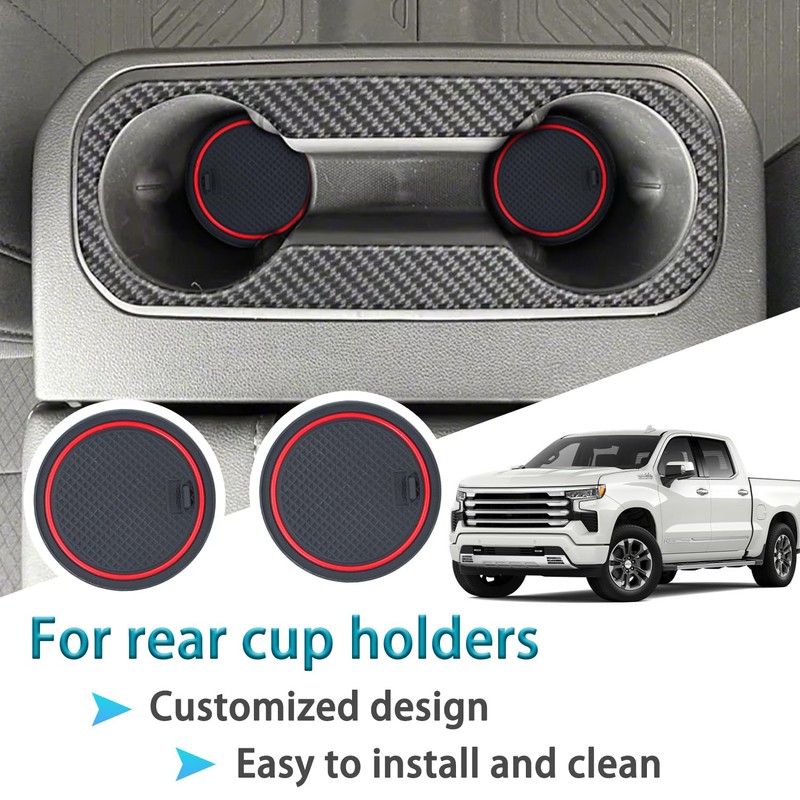 CIMOF Center Console Liner for Chevy Silverado 1500 / GMC