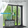 DreamSky Weather Station Indoor Outdoor Thermometer Wireless - Atomic Clock