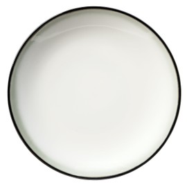 Sango Nova 16-Piece Ceramic Dinnerware Set with Round Plates, Bowls, and Mugs, Brown