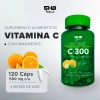 5h8 Vitamina C300mg Refuerzo Inmune 120 Caps Para 4 Meses