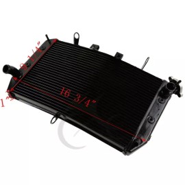 TCMT Black Radiator Cooling Fit For YAMAHA FAZER 1000 FZ1-S FZ1S FZ1-N FZ1N 2006-2012