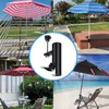 xlwen Terrace Umbrella Clip 1 Piece Balcony Umbrella Clamp, Patio