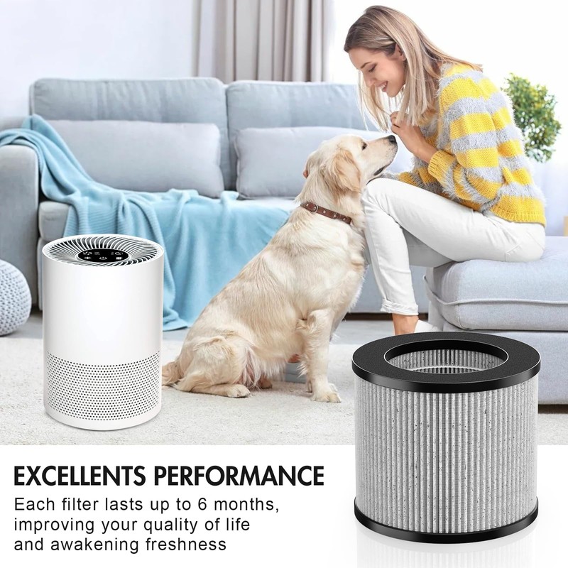 FMDZFL 2801 Air Filter Replacement Bundle Compatible with Bissell MyAir