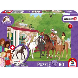 Schmidt CGS_56385 Horse Club Meet Puzzle (60 Pieces) Multi-Coloured
