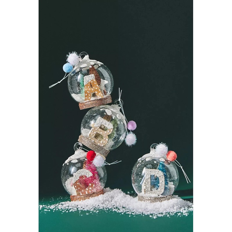 Anthropologie New Boxed Anthropologie Arctic monogram ornament letter L Christmas