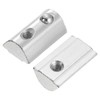 sourcing map Roll-in Spring M4 T Nut, Roll Ball Elastic