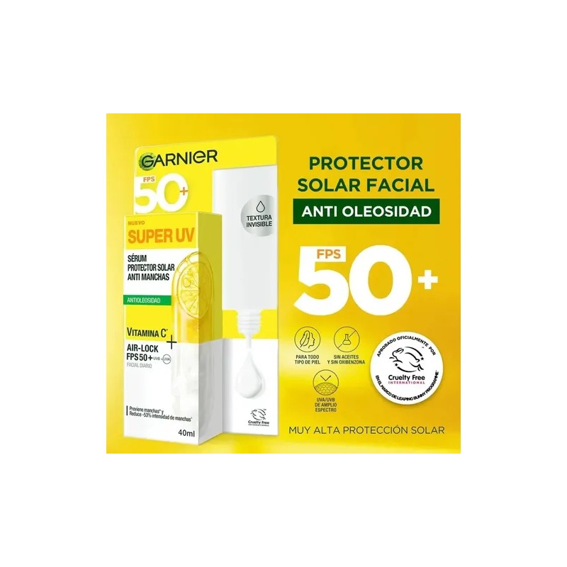 Kit de 2 Protector Solar Garnier Super UV FPS 50