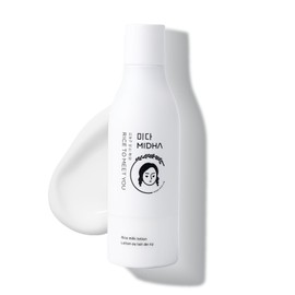 MIDHA RICE MILK LOTION, 6.76fl.oz/200ml, Deep Hydration, Soothing Care, Lightweight Nourishment – Smooth Skin Texture, Radiant Finish, Glowing Complexion