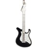 keepdrum Electric Guitar Keyring Metal Black