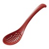 TKG AKEBONO GM-4098 Convenient Perforated Ladle for Various Uses, Red