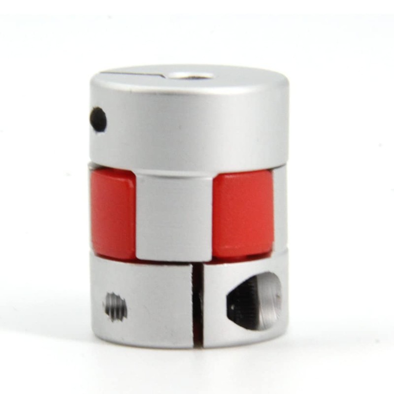 Yeebyee 5 mm to 8 mm Bore Aluminium Plum Flexible