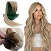 Ugeat Genius Weft Hair Extensions Sew in Light Brown Balayage