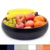 Dehaus® Large stylish bamboo bowl (30 cm).