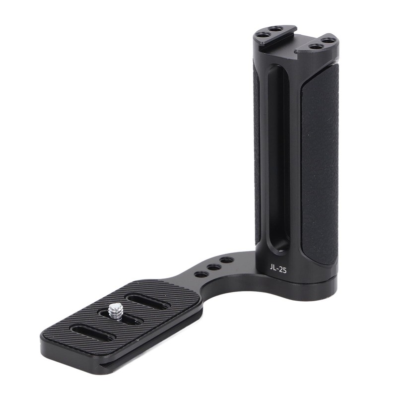 Camera Universal Side Handle Grip with Cold Shoe Mount Ergonomic