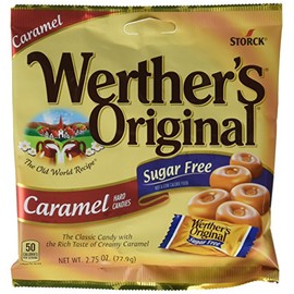 Werthers Original Sugar Free Caramel Hard Candies 12 Pack