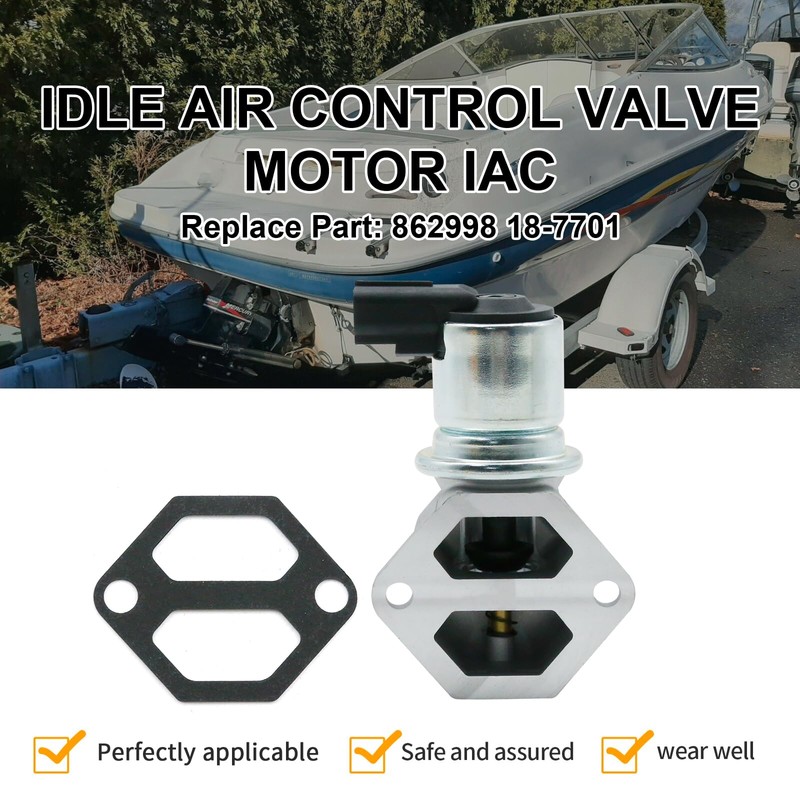 Newnessai 862998 Idle Air Control Valve IAC Motor Replacement for