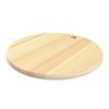 Tosa Ryu HC-2400 Shimanto Hinoki Round Cutting Board, Natural, 11.8