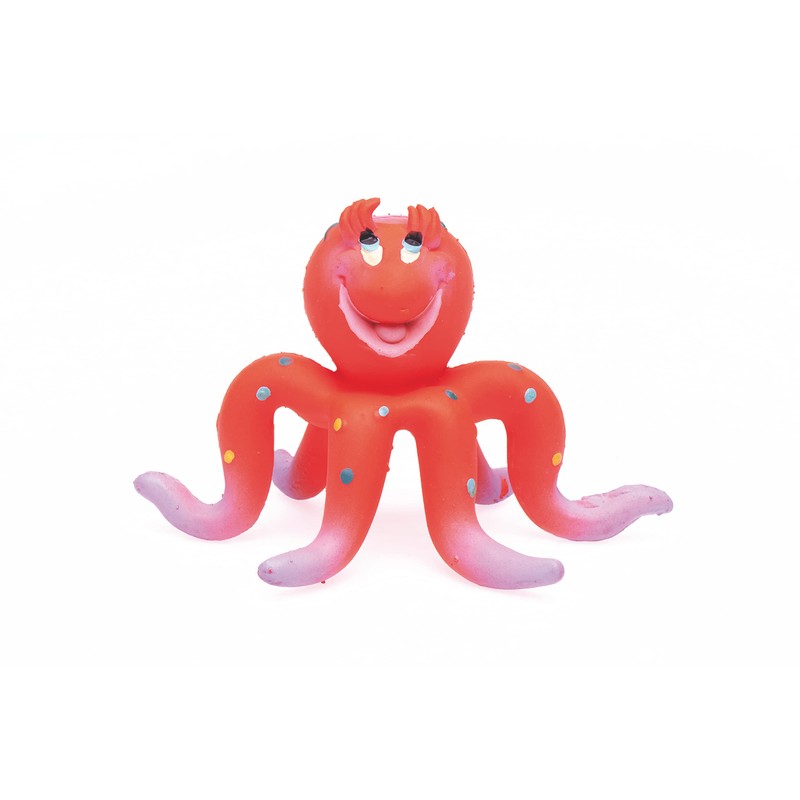 Lanco 8424678210844 Small Baby Octopus 100% Natural Rubber