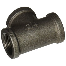 LDR Industries 312 T-34 Tee, 3/4-Inch, Black