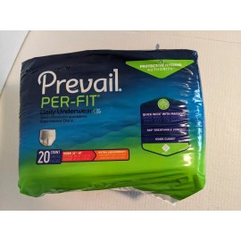 Prevail Per-Fit 360 Adult Incontinence Underwear Pull-Up Diapers, Extra Absorb