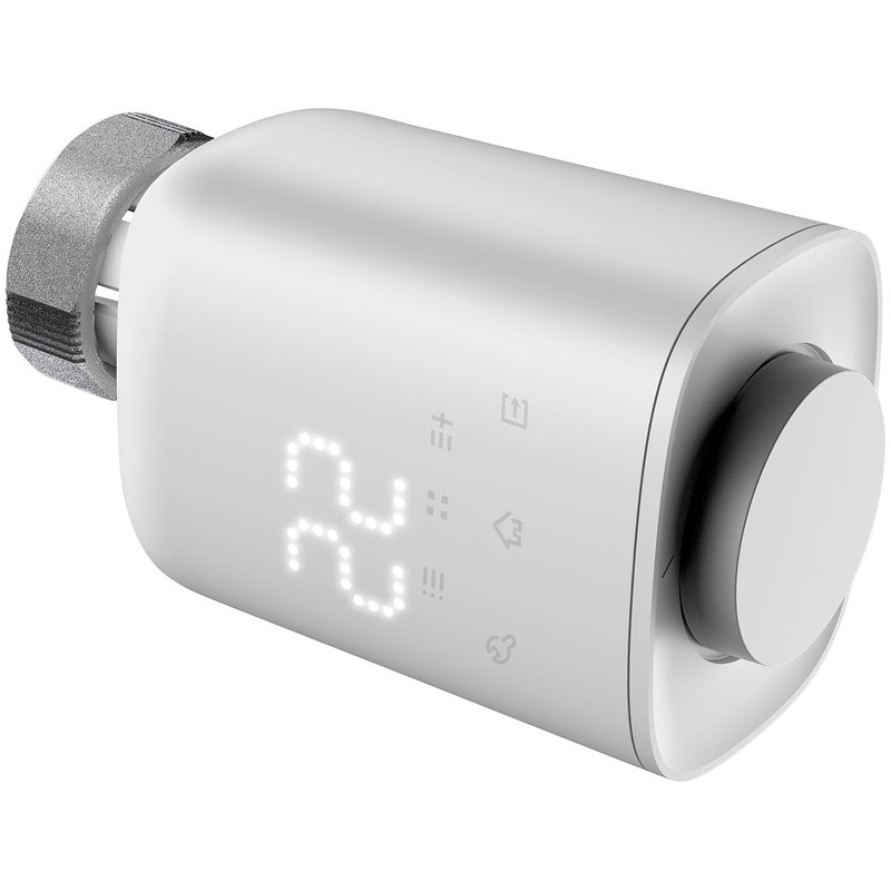 revolt Heating Controller: Set of 3 Programmable Radiator Thermostats with