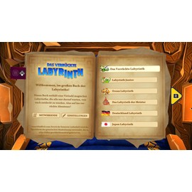 Das verrückte Labyrinth - Familien Spieleklassiker für 1 - 4 Spieler für Switch