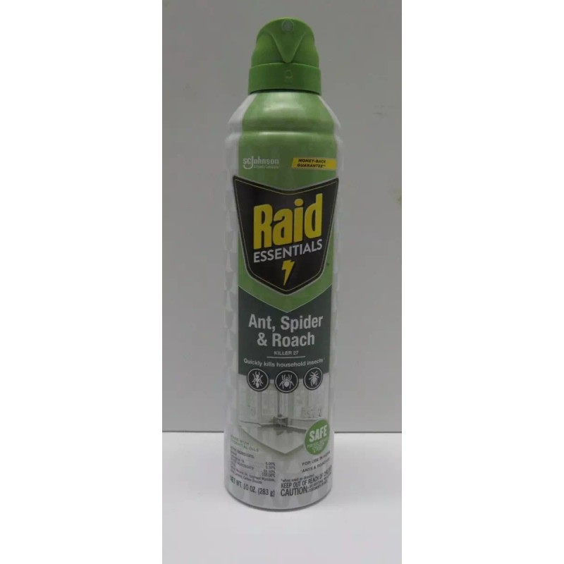 Raid Essentials Ant, Spider & Roach Killer 10 oz.