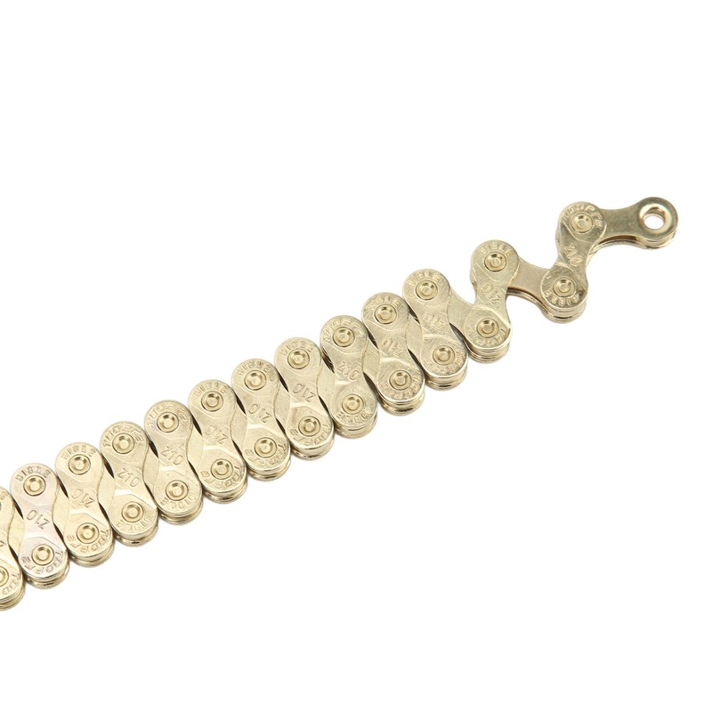 Bike Chain 116 Links 10 Speed Electroplating Rust Protection Mountain